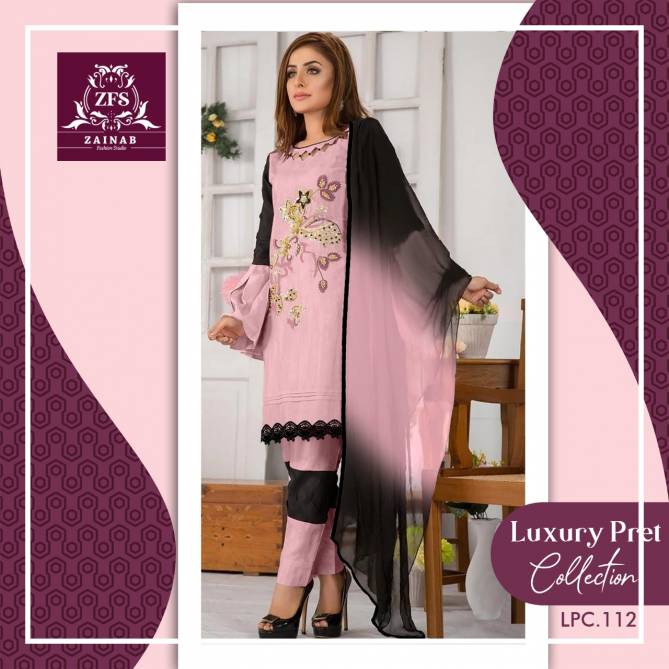 Zainab Fashion Studio Ipc 112 Fancy Designer Festive Wear Pakistani  Ready Made Collection